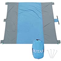 OUTAD Toldo impermeable de Lona Nylon para Tienda de Campaña Picnic Terraza Alfombra Manta de Viaje